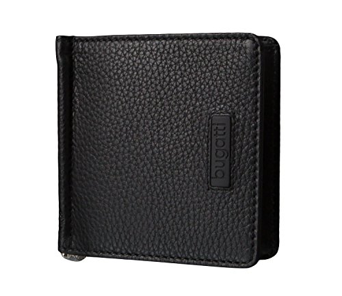 Bugatti Geldbörse Pregio mit Clip, 12 cm, schwarz Bugatti Geldbörse Pregio mit Clip, 12 cm, schwarz von bugatti