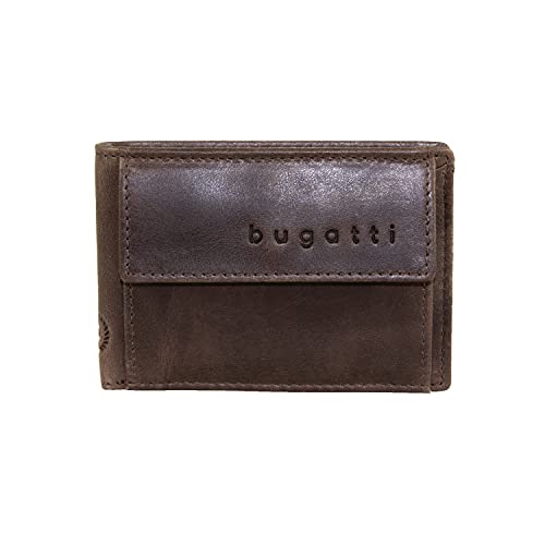 bugatti Volo Herren Scheintasche aus echtem Leder, Mini in braun bugatti Volo Herren Scheintasche aus echtem Leder, Mini in braun von bugatti