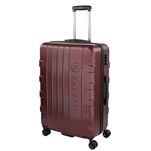 bugatti Galatea Hartschalenkoffer 76x52x29,5 cm - 96L, 4 Rollen mit TSA Zahlenschloss, rot von bugatti