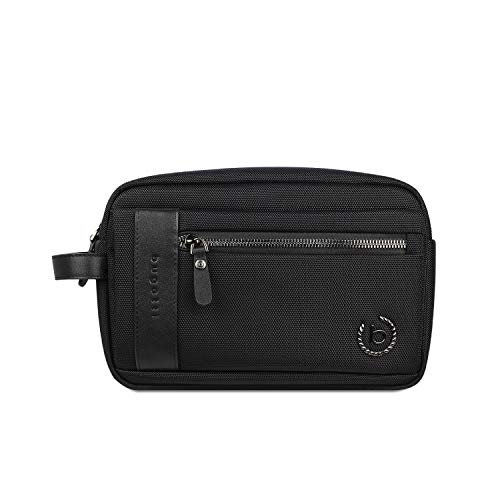 bugatti Nero Kulturbeutel Herren Klein, Kulturtasche Männer, Toiletry Bag, Schwarz von bugatti