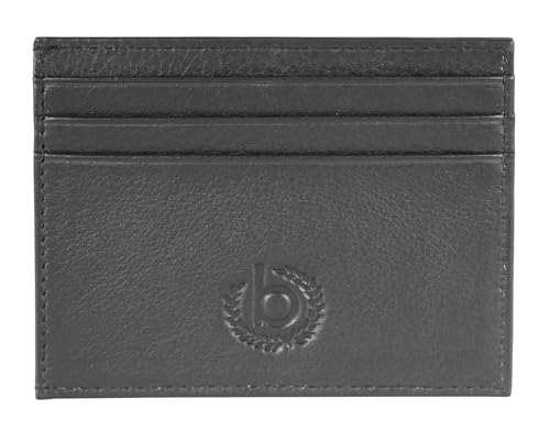 bugatti Sempre Kartenetui Herren Leder Kreditkartenetui – Leather Credit Card Holder Wallet, Schwarz bugatti Sempre Kartenetui Herren Leder Kreditkartenetui – Leather Credit Card Holder Wallet, Schwarz von bugatti