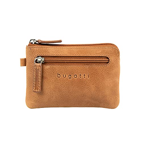 bugatti Volo Leder Schlüsseletui Groß – Schlüsseltasche für Damen und Herren – Schlüsselmäppchen mit Geldfach, Cognac bugatti Volo Leder Schlüsseletui Groß – Schlüsseltasche für Damen und Herren – Schlüsselmäppchen mit Geldfach, Cognac von bugatti