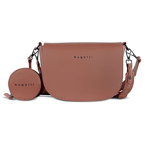 bugatti Almata Schultertasche für Damen, edle Umhängetasche in apricot bugatti Almata Schultertasche für Damen, edle Umhängetasche in apricot von bugatti