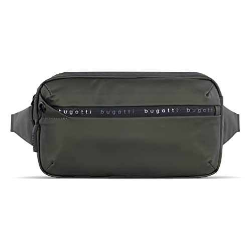 bugatti Blanc Bauchtasche - Hüfttasche für Reise, Alltag und Sport - Waist-Bag, Olive von bugatti