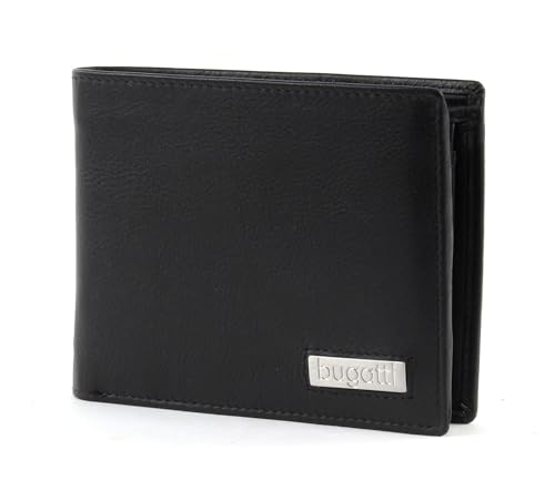 bugatti City Line Coin Wallet Combi Style 8CC Metal Logo Black bugatti City Line Coin Wallet Combi Style 8CC Metal Logo Black von bugatti