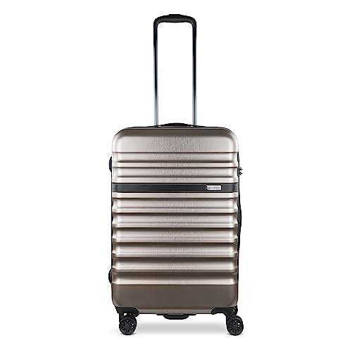 bugatti Corium Hartschalenkoffer 68x44,5x25 cm - 55L, 4 Rollen mit TSA Zahlenschloss, Rose von bugatti