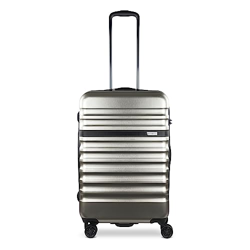 bugatti Corium Hartschalenkoffer 68x44,5x25 cm - 55L, 4 Rollen mit TSA Zahlenschloss, Champagner von bugatti