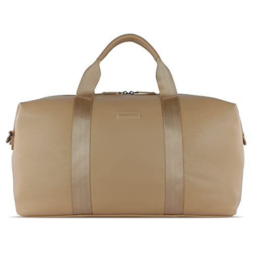 bugatti ELSA Reisetasche aus Leder, Weekender für den Urlaub, Gymtasche für Sport, Sand bugatti ELSA Reisetasche aus Leder, Weekender für den Urlaub, Gymtasche für Sport, Sand von bugatti