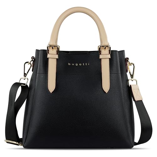 bugatti Ella Handtasche Damen Klein, Frauen Tasche, Damenhandtasche, schwarz bugatti Ella Handtasche Damen Klein, Frauen Tasche, Damenhandtasche, schwarz von bugatti