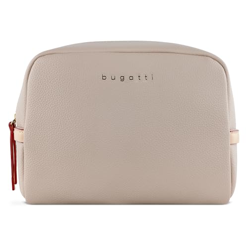 bugatti Ella Kulturbeutel, Kosmetiktasche, Toiletry Bag, Waschtasche, Waschbeutel, Toilettentasche in beige bugatti Ella Kulturbeutel, Kosmetiktasche, Toiletry Bag, Waschtasche, Waschbeutel, Toilettentasche in beige von bugatti