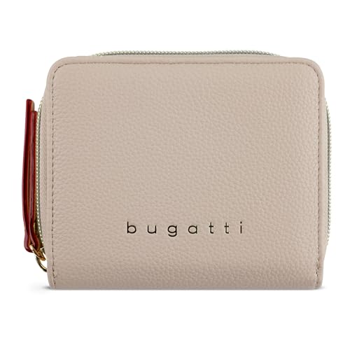 bugatti Ella kleines Portemonnaie für Damen, Frauen-Geldbeutel, Portmonee, Damen-Geldbörse in beige bugatti Ella kleines Portemonnaie für Damen, Frauen-Geldbeutel, Portmonee, Damen-Geldbörse in beige von bugatti