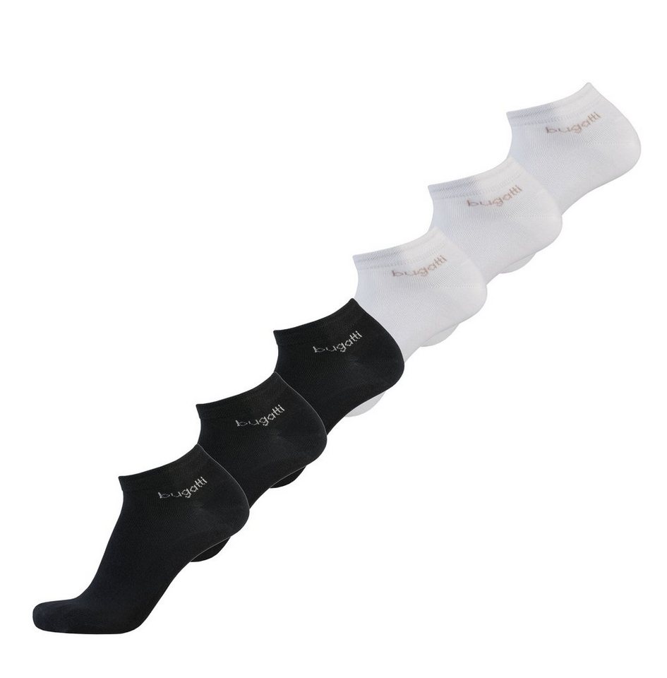 bugatti Socken bugatti Herren Sneaker 6er Pack uni basic weiss 43-46 bugatti Socken bugatti Herren Sneaker 6er Pack uni basic weiss 43-46 von bugatti