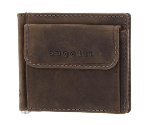 bugatti Hunter RFID Dollarclip 8CC Brown bugatti Hunter RFID Dollarclip 8CC Brown von bugatti