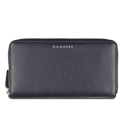 bugatti Lady Top Zip Around Wallet Darkblue bugatti Lady Top Zip Around Wallet Darkblue von bugatti