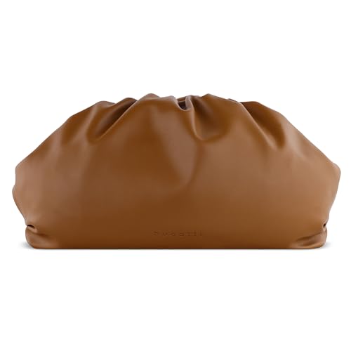 bugatti Mila kleine Pouch aus Kunstleder mit verstellbarem Schulterriemen, cognac bugatti Mila kleine Pouch aus Kunstleder mit verstellbarem Schulterriemen, cognac von bugatti