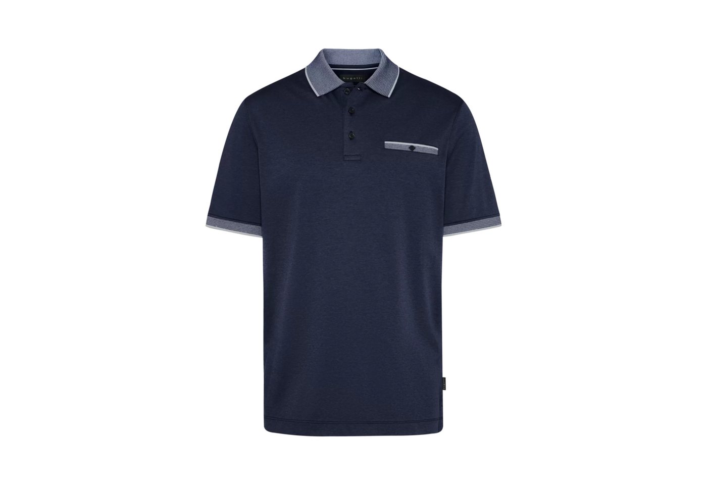 bugatti Poloshirt 8151-55091A mit Kontraststreifen und Brusttasche bugatti Poloshirt 8151-55091A mit Kontraststreifen und Brusttasche von bugatti