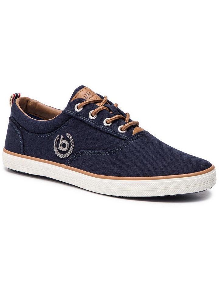 bugatti Sneakers aus Stoff 321-50204-6900-4100 Dark Blue Sneaker bugatti Sneakers aus Stoff 321-50204-6900-4100 Dark Blue Sneaker von bugatti
