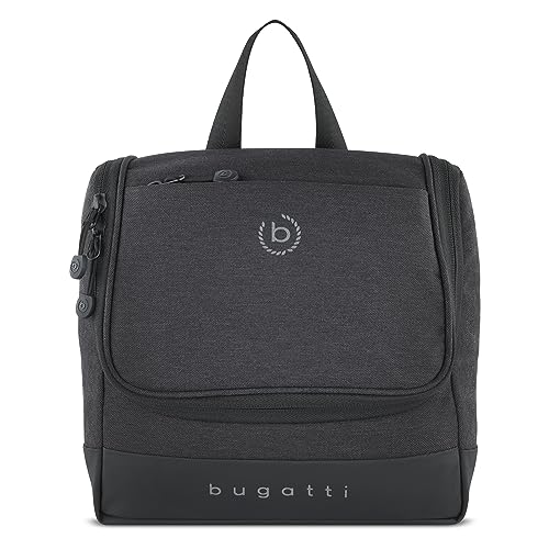 bugatti Universum Kulturbeutel XS zum Aufhängen, Kulturtasche für Damen & Herren in schwarz bugatti Universum Kulturbeutel XS zum Aufhängen, Kulturtasche für Damen & Herren in schwarz von bugatti