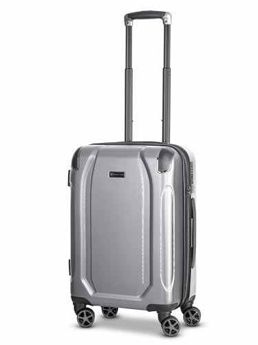 BUGATTI Valencia | Handgepäck Koffer & Trolleys | Cabin Max | 4 Rollen | ABS Material | arretierbarer Griff | Reißverschluss | Kreuzpackgurt | Tragegriff | 38cm x 24cm x 55cm | 3.04kg BUGATTI Valencia | Handgepäck Koffer & Trolleys | Cabin Max | 4 Rollen | ABS Material | arretierbarer Griff | Reißverschluss | Kreuzpackgurt | Tragegriff | 38cm x 24cm x 55cm | 3.04kg von BUGATTI