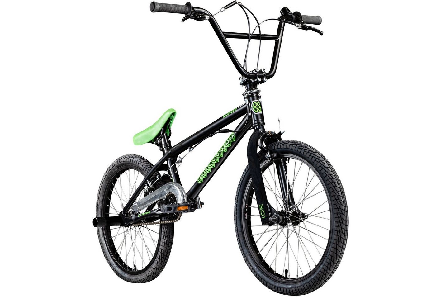 bullseye BMX-Rad Project 301, 1 Gang, BMX Rad 20 Zoll Fahrrad 2 Pegs 360° Rotor Jugendliche Erwachsene von bullseye