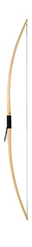 By Beier Germany Universal Strongbow Marksman Langbogen mit Ledergriff, Hell Natur, 68 Zoll (RH 35 lbs) von by Beier Germany