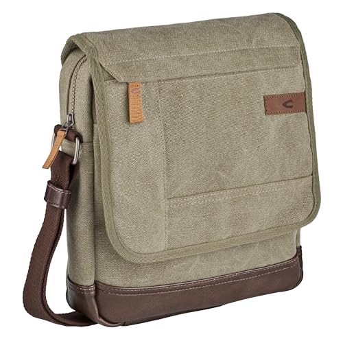 camel active Air Herren Umhängetasche Messenger Bag Mittelgroß Grün von camel active