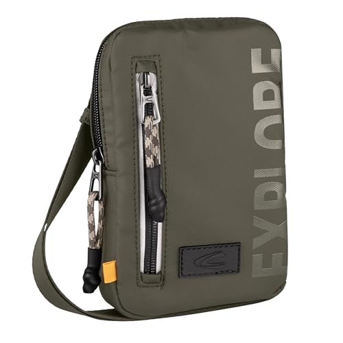 camel active Explore Herren Handytasche Umhängetasche Mittelgroß Grün camel active Explore Herren Handytasche Umhängetasche Mittelgroß Grün von camel active
