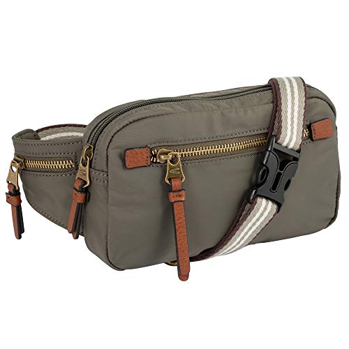 camel active Bari Damen Gürteltasche Bauchtasche Groß Grün von camel active