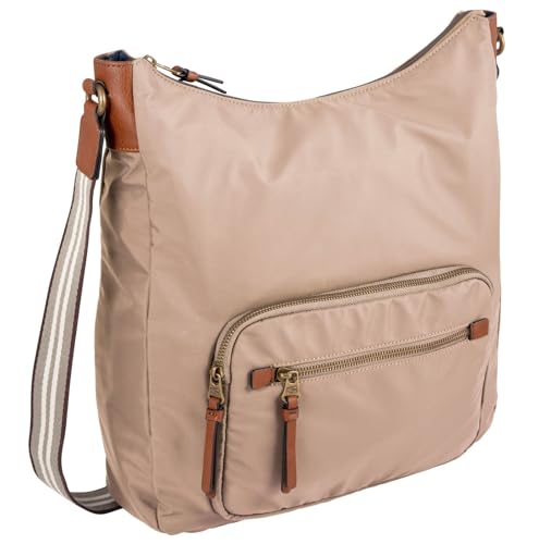 camel active Bari Damen Hobo Bag Schultertasche Groß Beige von camel active