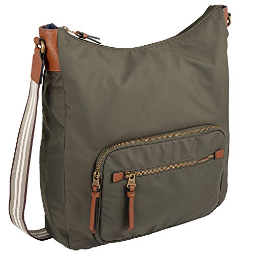 camel active Bari Damen Hobo Bag Schultertasche Groß Grün von camel active