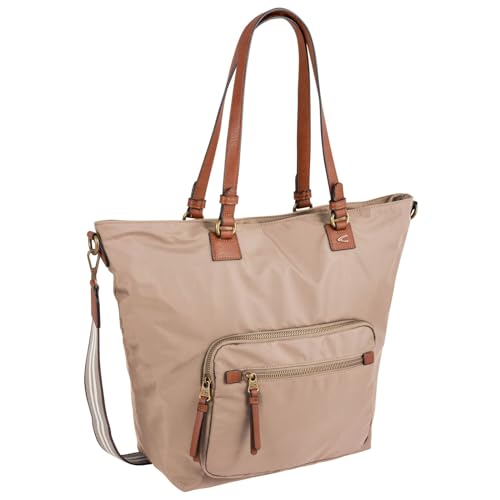 camel active Bari Damen Shopper Umhängetasche Reißverschluss Groß Beige camel active Bari Damen Shopper Umhängetasche Reißverschluss Groß Beige von camel active