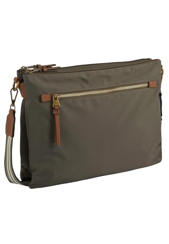 camel active Bari Damen Umhängetasche Crossbody Bag Mittelgroß Grün von camel active