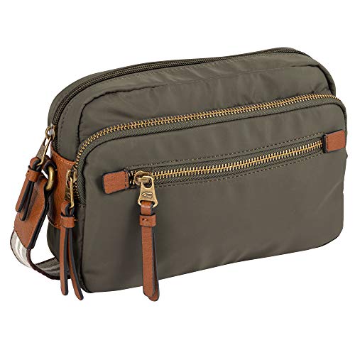 camel active Bari Damen Umhängetasche Crossbody Bag Mittelgroß Grün von camel active