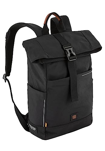 camel active Herren CITY Rucksack mit Reißverschluss und Überschlag Schwarz menswear-L camel active Herren CITY Rucksack mit Reißverschluss und Überschlag Schwarz menswear-L von camel active