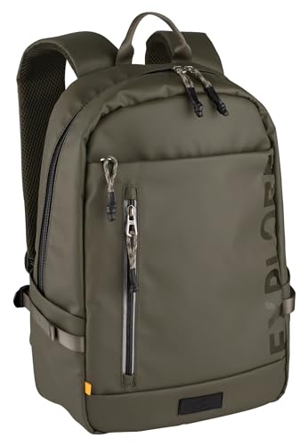 camel active Explore Herren Rucksack Backpack, 20 L Grün von camel active