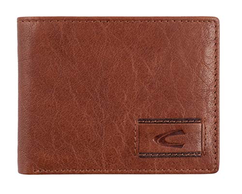 camel active Panama Herren Geldbörse Klein Querformat Leder Cognac Braun von camel active