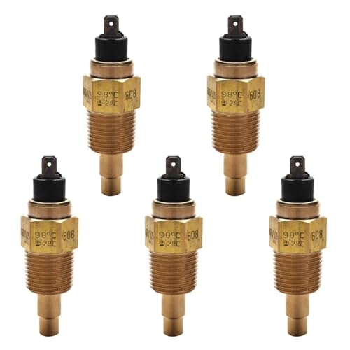 5X Gewinde Motoröl Temperatur Sensor Auto Wasser Temperatur Sensor, Für Generator Set von carLLL