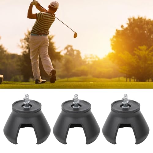 cardyven 3PCS G olf Ball Retriever,Plastic G olf Ball Grabber Picker 3-Prong Manual G olf Ball Pick up Tool Portable Sucker Claw Picking Device Accessory for G olf Putter Grip von cardyven