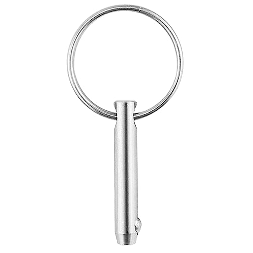 carotoe Pin Sicherungsstift Bimini Top Pin für Schiffsausstattung Edelstahl Kupplungsstift Verriegelungsstift Schnellspanner Pin von carotoe