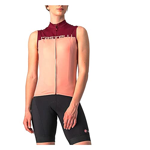 CASTELLI Women's Extremely Fast Sleeveless Sweatshirt, Erröten/Bordeaux, L CASTELLI Women's Extremely Fast Sleeveless Sweatshirt, Erröten/Bordeaux, L von CASTELLI