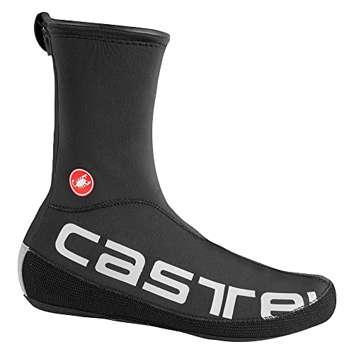 Castelli Men's DILUVIO UL SHOECOVER Shoe Covers, Black/Silver Reflex, S/M Castelli Men's DILUVIO UL SHOECOVER Shoe Covers, Black/Silver Reflex, S/M von CASTELLI