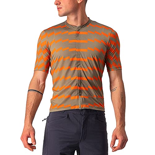 CASTELLI Men's Unltd Dirt Jersey Sweatshirt, Olivengrün/Orangenrost, L CASTELLI Men's Unltd Dirt Jersey Sweatshirt, Olivengrün/Orangenrost, L von CASTELLI