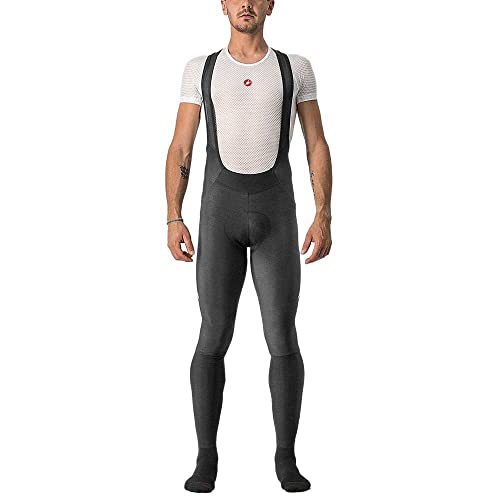 Castelli Men's VELOCISSIMO 5 BIBTIGHT Pants, Black/Silver Reflex, L Castelli Men's VELOCISSIMO 5 BIBTIGHT Pants, Black/Silver Reflex, L von CASTELLI