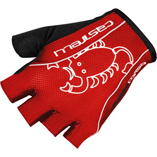 Castelli Men's R.Corsa Classic GLV Sports Gloves, RED, XS von CASTELLI