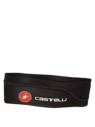 CASTELLI Men's Summer Headband Bandana, Schwarz, Einheitsgröße von CASTELLI