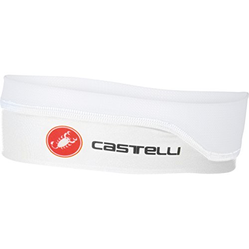 CASTELLI Men's Summer Headband Bandana, Weiß, Einheitsgröße von CASTELLI