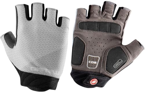 CASTELLI Women's Roubaix Gel 2 Glove, Silber grau, Small von CASTELLI