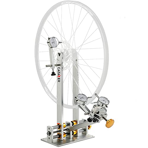catazer Professionelles Rad-Truing-Ständer für Fahrräder, MTB-Rennrad-Reparatur-Werkzeuge von catazer