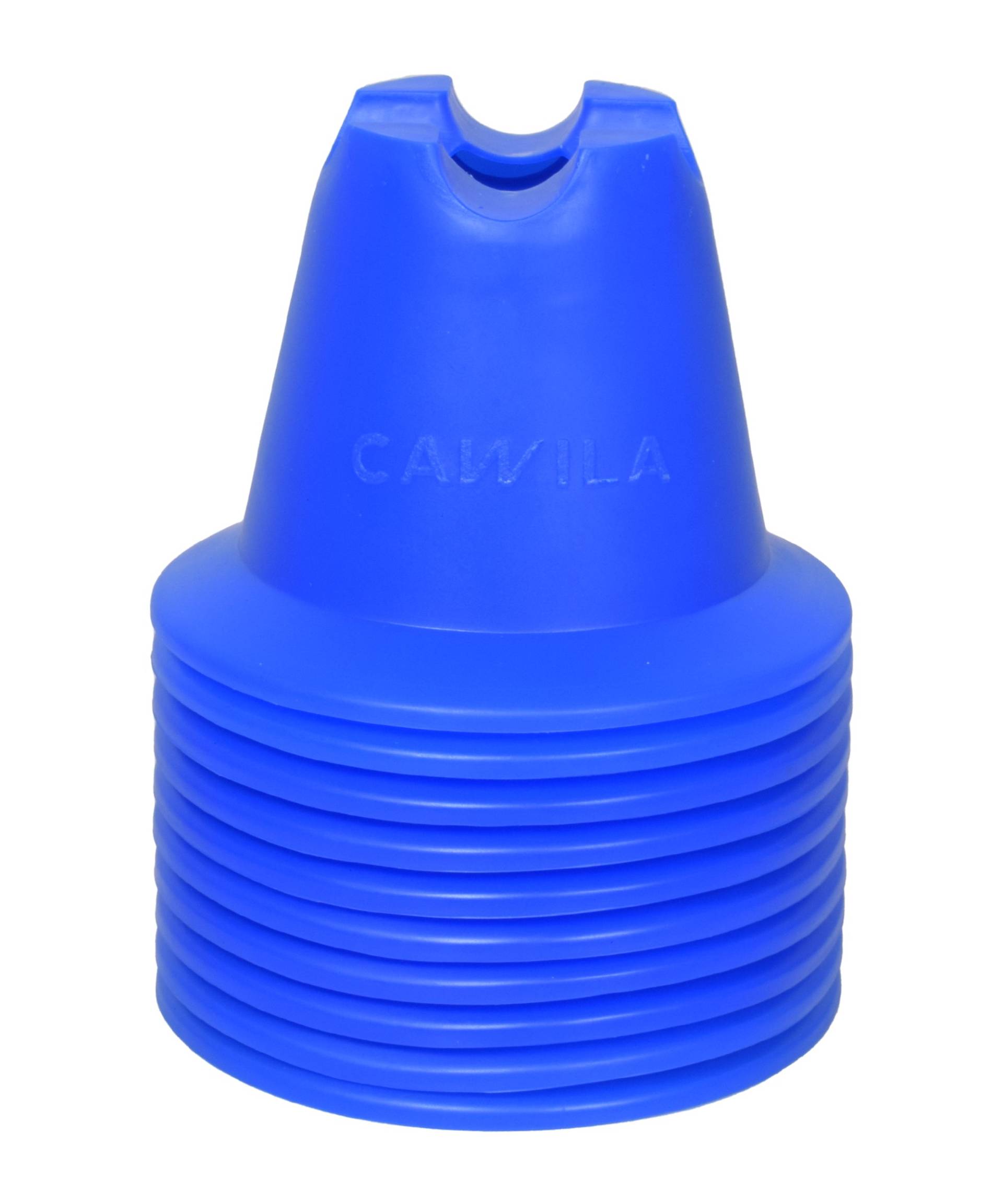 Cawila Mini-Pylone 10er Set Blau von cawila