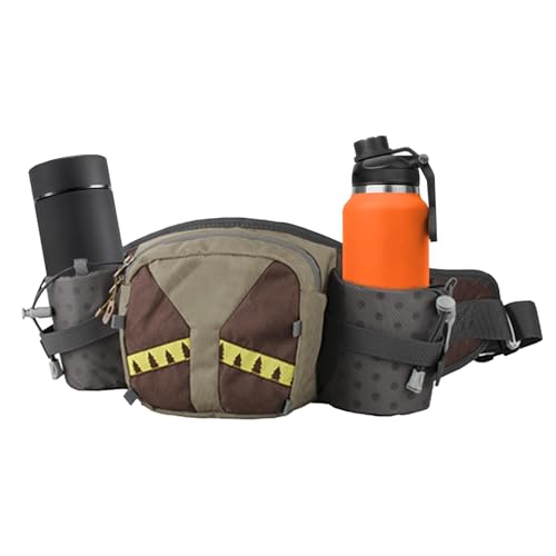 Gürteltasche, Laufgürtel, Flaschenhalter, Sport-Laufgürtel mit integriertem Flaschenhalter für aktive Personen, die ihre Outdoor-Erlebnisse verbessern möchten, coffee, Refer to description, Unisex von ccuzs